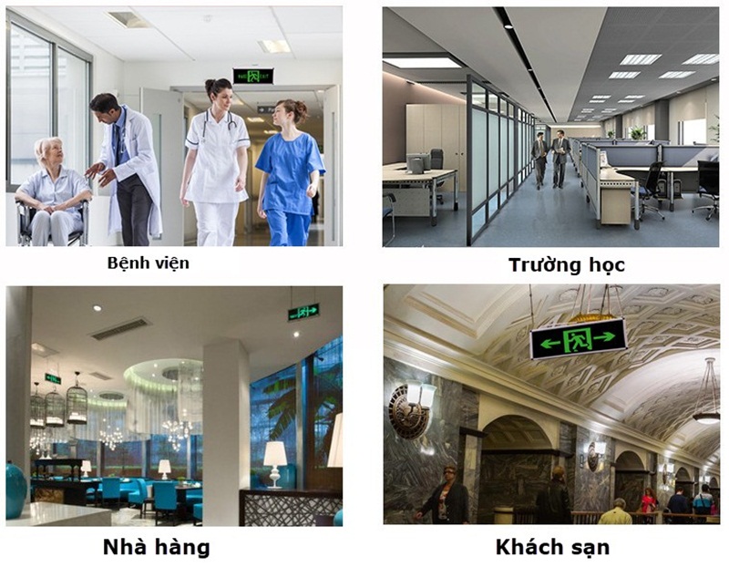 Lắp đèn thoát hiểm cầu thang ở đâu tốt nhất ?