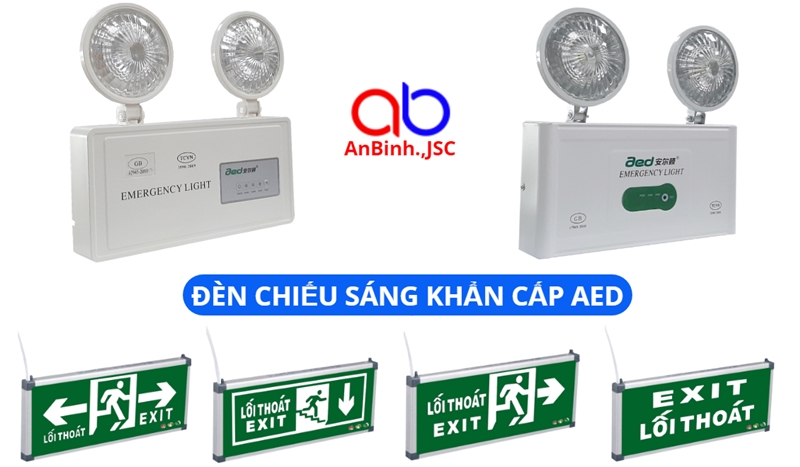 6 lý do vì sao bạn nên chọn mua đèn chiếu sáng khẩn cấp AED