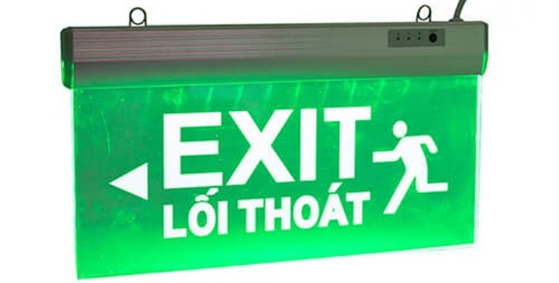Đèn exit thương hiệu nào tốt nhất hiện nay?