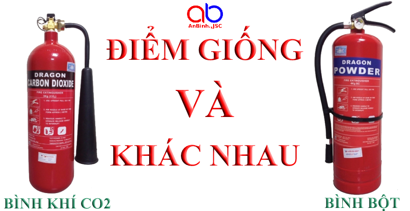 Bình chữa cháy bột và khí CO2 nên dùng loại nào tốt hơn?