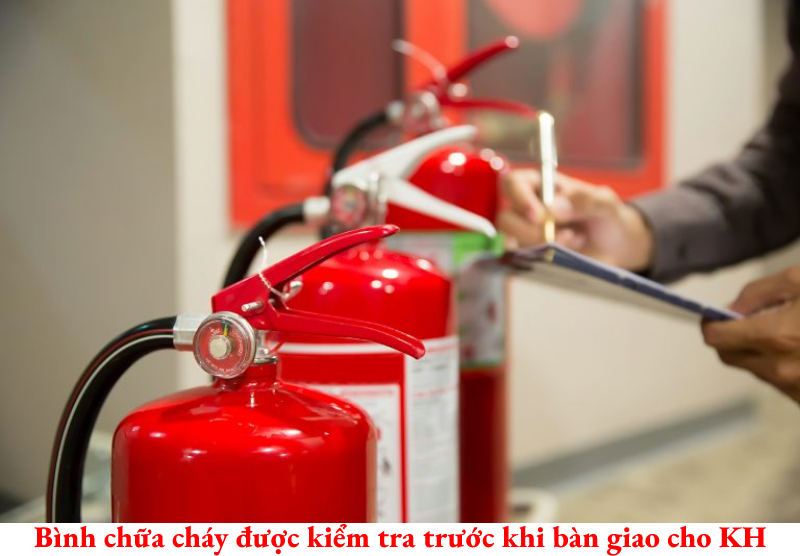 Quy trình nạp bình chữa cháy