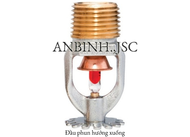 Phân loại đầu phun sprinkler qua hướng phun và vị trí lắp đặt