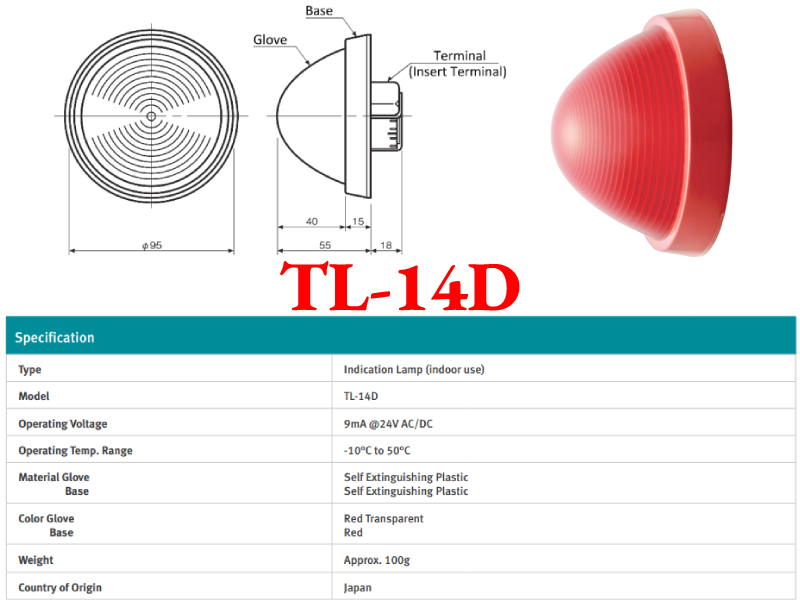 Tổng quan đèn báo cháy hochiki