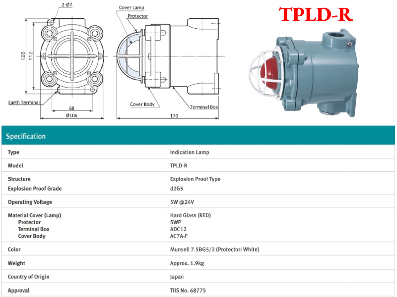 Tổng quan đèn báo cháy hochiki