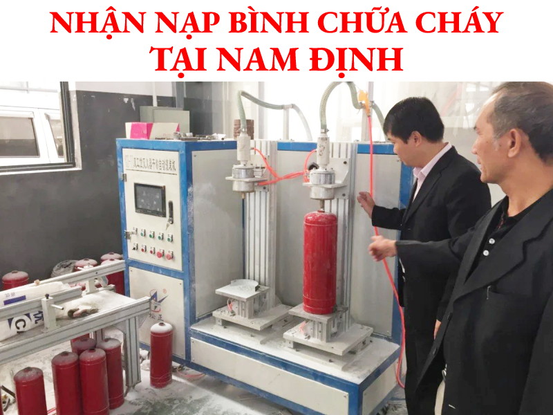 Nạp bình chữa cháy tại Nam Định