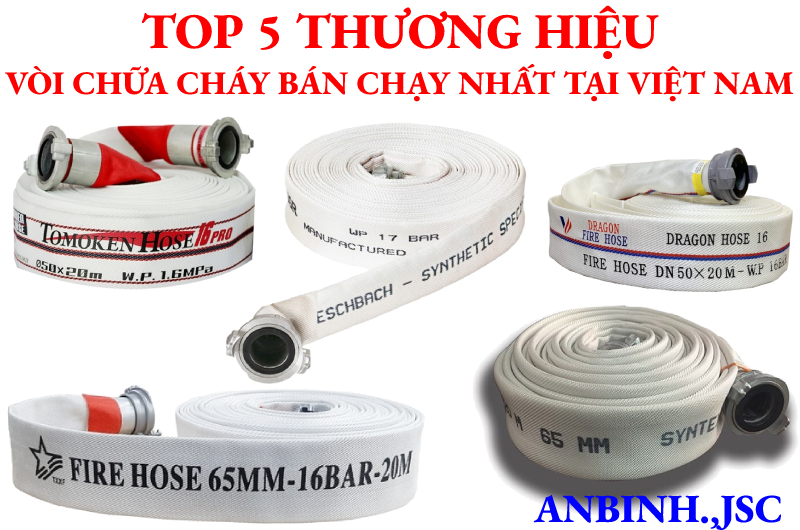 Top 5 thương hiệu vòi chữa cháy thông dụng nhất hiện nay