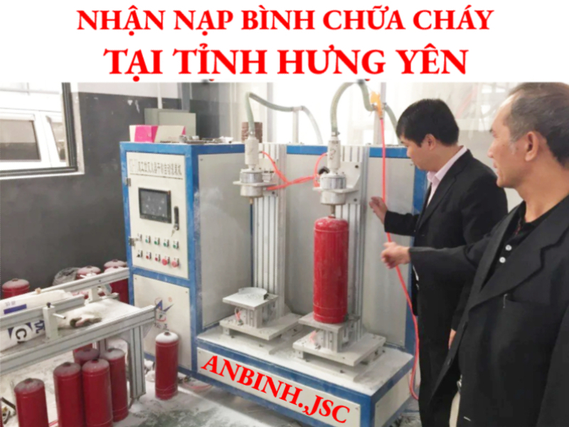 Nạp bình chữa cháy tại Hưng Yên