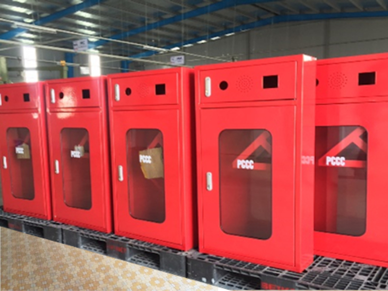 Tủ chữa cháy là gì? Nhiệm vụ & cấu tạo của tủ đựng phương tiện chữa cháy?