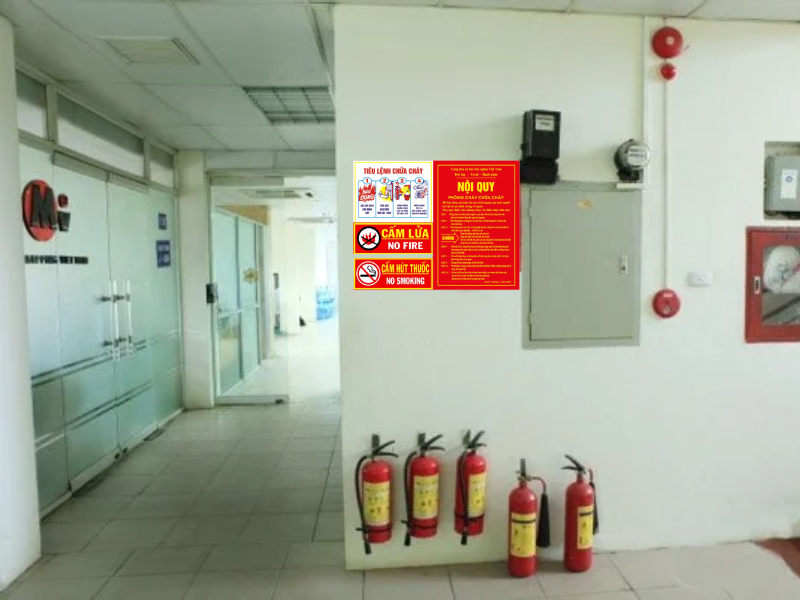 Bộ nội quy tiêu lệnh pccc