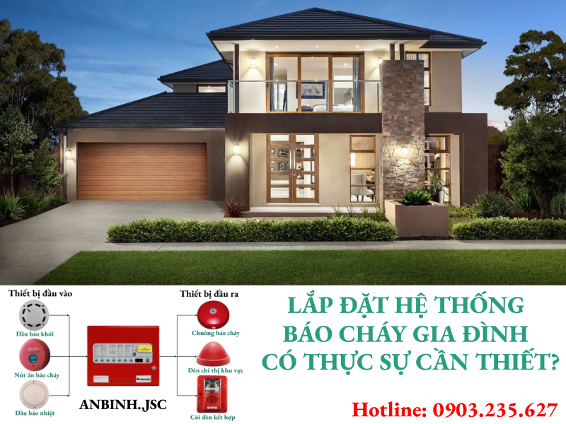 Lắp đặt thiết bị báo cháy hộ gia đình có thực sự cần thiết?