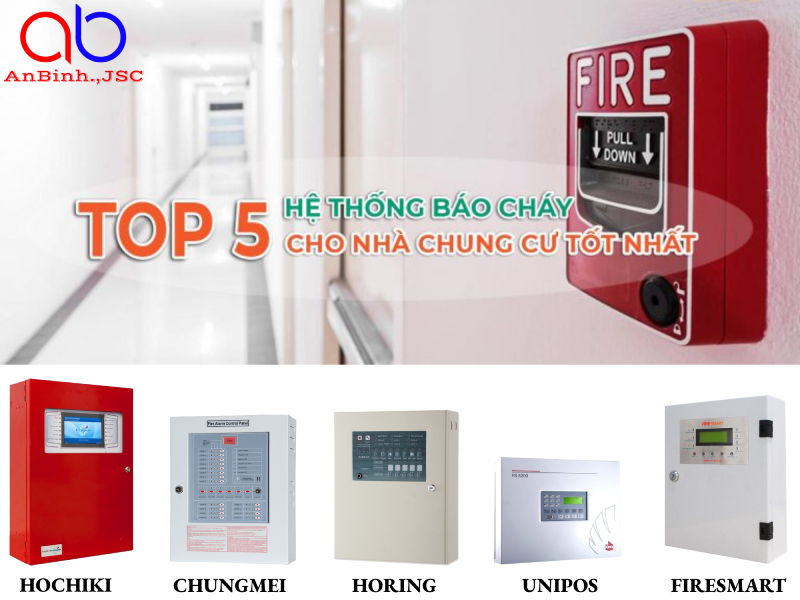 Top 5 hệ thống báo cháy chung cư tốt nhất hiện nay