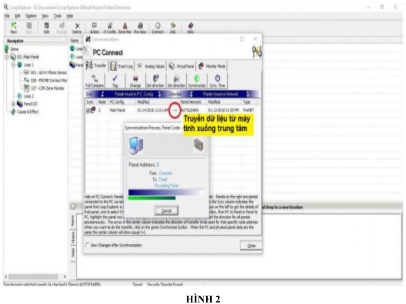 Hướng dẫn reset phần cứng tủ báo cháy Hochiki FireNet