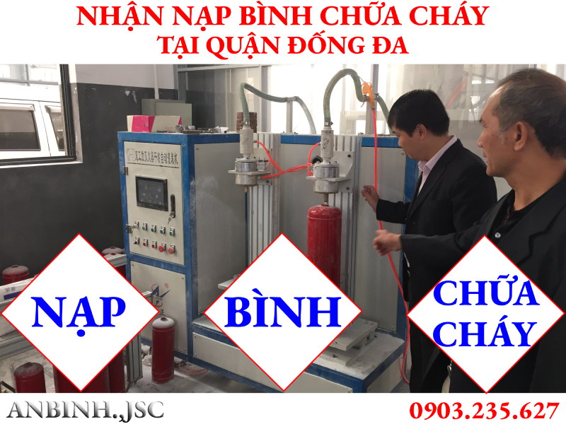 Nạp bình chữa cháy tại Quận Đống Đa