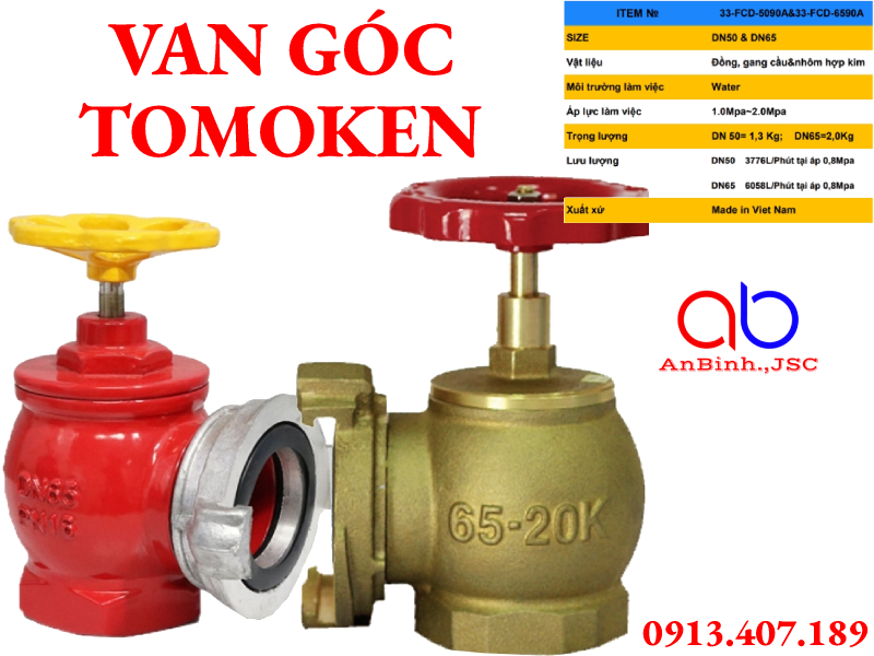 Top 5 thương hiệu van góc chữa cháy bán chạy nhất hiện nay.