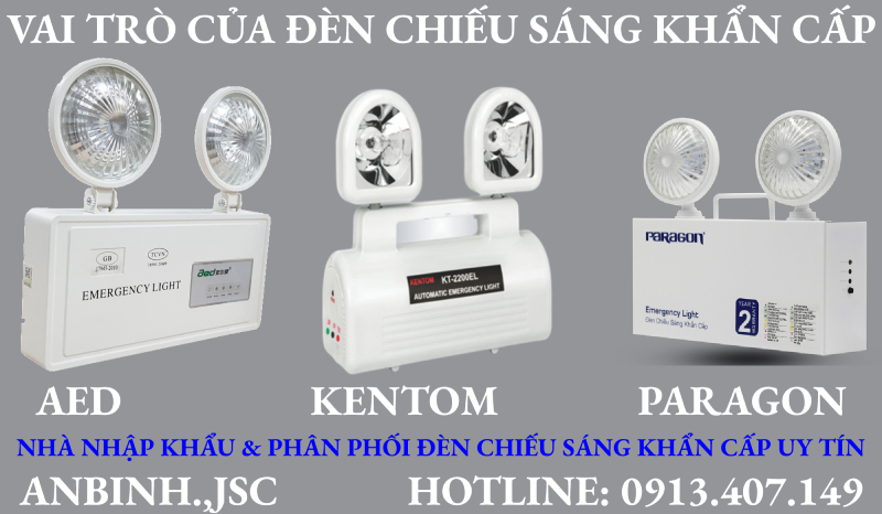 Vai trò của đèn chiếu sáng khẩn cấp