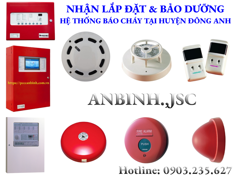 Nhận lắp đặt hệ thống báo cháy cho nhà máy, nhà xưởng tại huyện Đông Anh