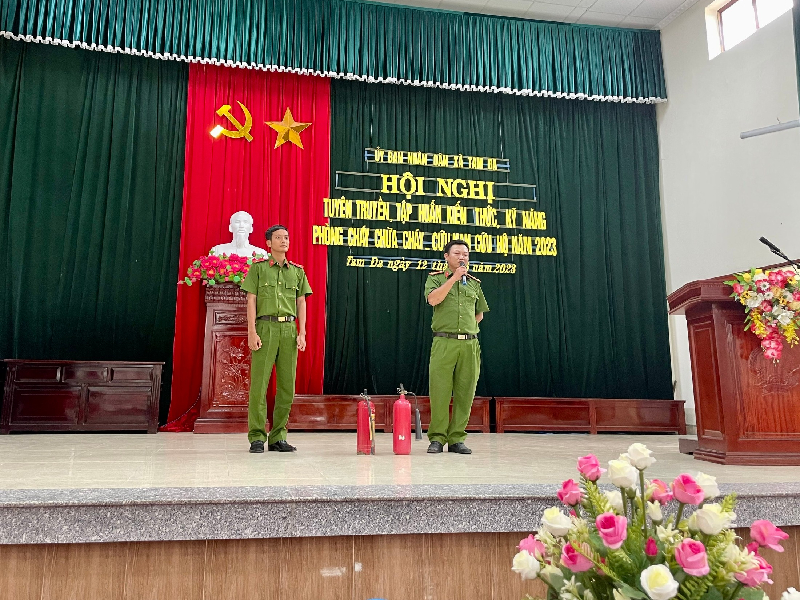 Tuyên truyền phòng chống cháy nổ trong trường học
