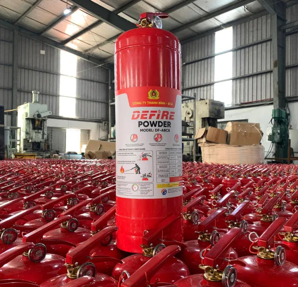 Bình chữa cháy bột ABC 8kg DeFire