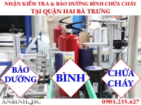 Kiểm tra và bảo dưỡng Bình chữa cháy tại Quận Hai Bà Trưng
