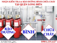 Kiểm tra và bảo dưỡng bình chữa cháy tại Quận Long Biên