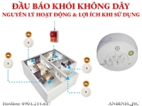 Đầu báo khói không dây là gì? Nguyên lý hoạt động?