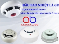 Đầu báo nhiệt là gì? Phân loại? Nên lắp đặt đầu báo nhiệt ở đâu?