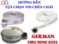 Hướng dẫn lựa chọn vòi chữa cháy của Đức