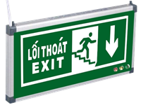 Lắp đèn thoát hiểm cầu thang ở đâu tốt nhất ?