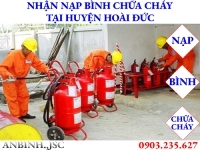Nạp bình chữa cháy tại huyện Hoài Đức