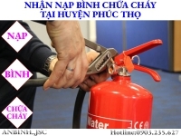 Nạp bình chữa cháy tại huyện Phúc Thọ