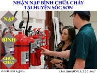 Nạp bình chữa cháy tại huyện Sóc Sơn