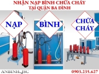 Nạp bình chữa cháy tại Quận Ba Đình