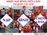 Nạp bình chữa cháy tại Quận Cầu Giấy