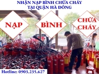 Nạp bình chữa cháy tại Quận Hà Đông