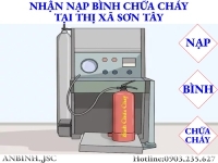 Nạp bình chữa cháy tại Thị xã Sơn Tây