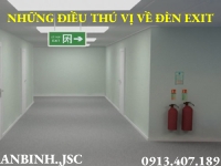 Những điều thú vị về đèn Exit?