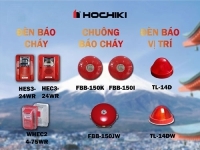 So sánh chức năng, tiêu chuẩn của các loại chuông, còi, đèn báo cháy Hochiki