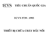 Tiêu chuẩn áp dụng đối với đầu nối thiết bị chữa cháy