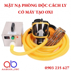 Mặt nạ phòng độc cách ly có máy tạo oxy