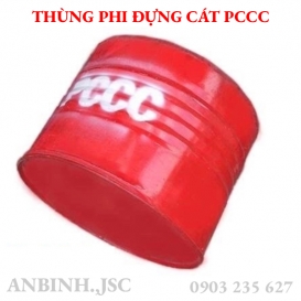 Thùng phuy đựng cát PCCC