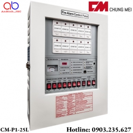 Trung tâm báo cháy Chungmei 25 kênh CM-P1-25L