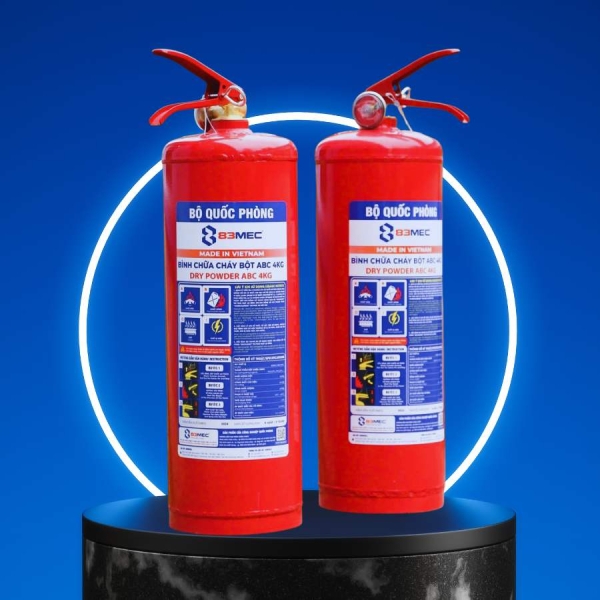 Bình chữa cháy bột ABC 4kg BQP