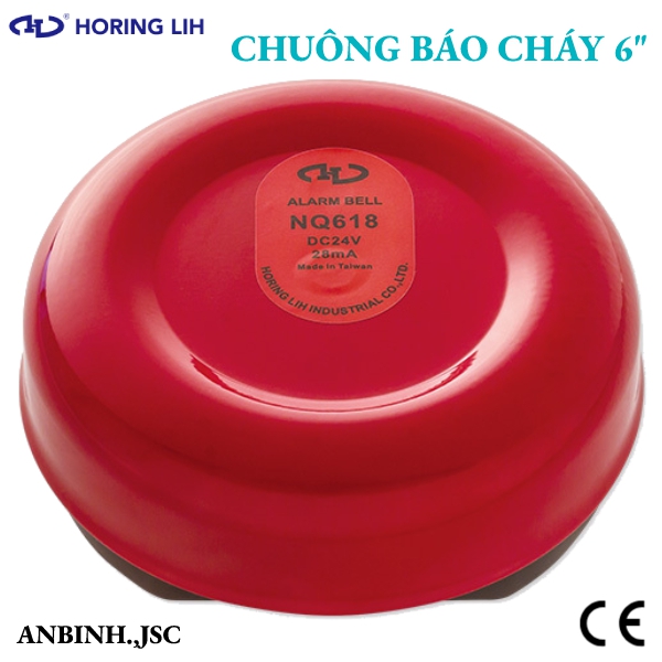 Chuông báo cháy 6″ NQ-618