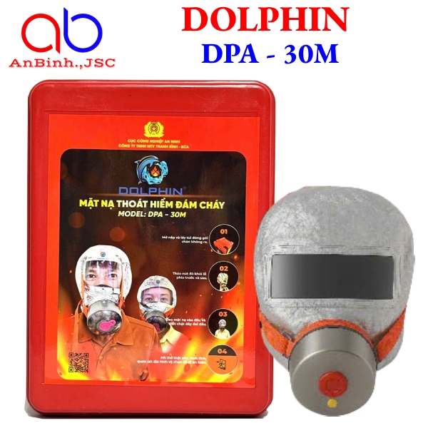 Mặt nạ phòng độc đám cháy Dolphin DPA-30M