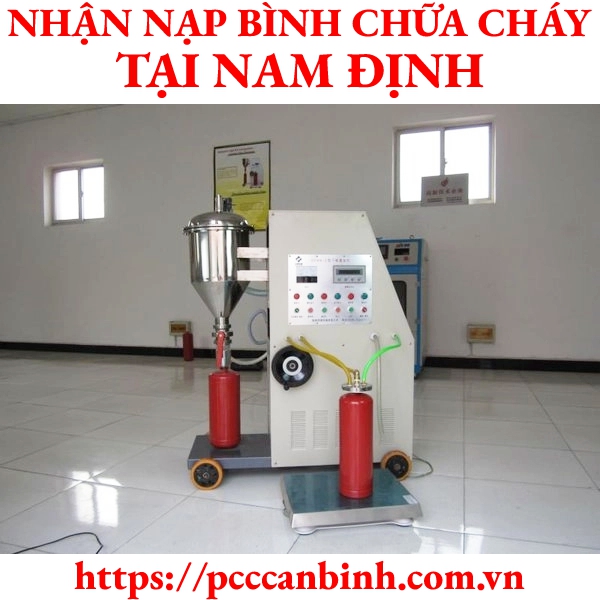 Nạp bình chữa cháy tại Nam Định