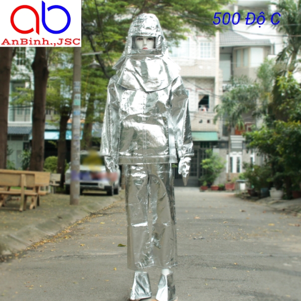 Quần áo tráng nhôm chịu nhiệt 500 độ