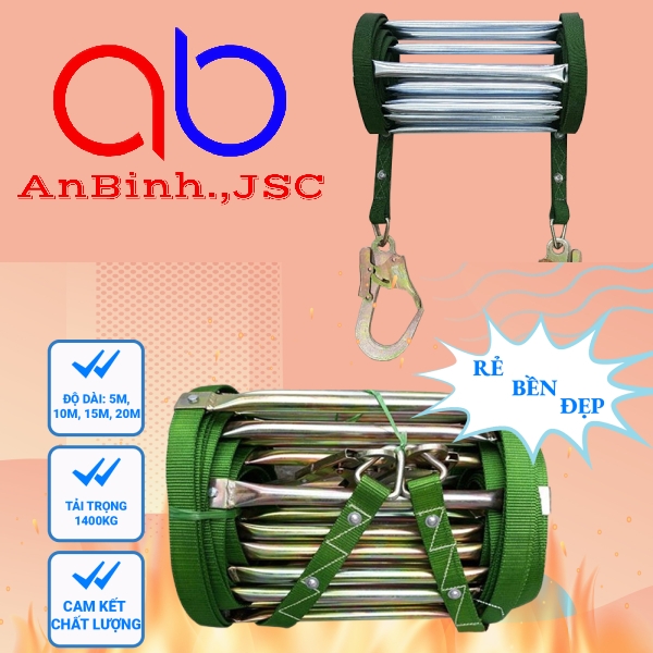 Thang dây thoát hiểm 5m